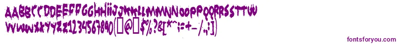 Gruntreaper Font – Purple Fonts