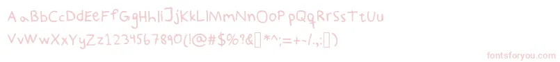 PaddisHandwritten Font – Pink Fonts