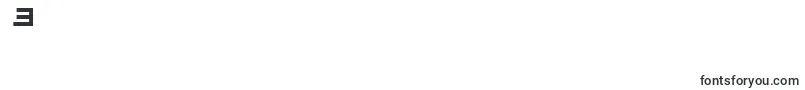 DadastracesBold Font – Fonts for Digit 3
