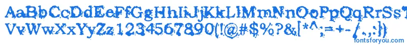 StruckDead Font – Blue Fonts