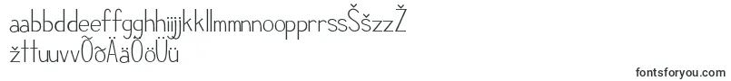 フォントKgcompassionsimple – エストニアのフォント