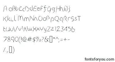 DiscoGrudgeLiteWindowsMedium font – chalk Fonts