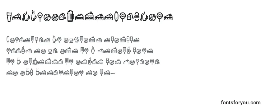 Schriftart EscalopeCrustOneIcons (105884)
