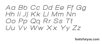 NeogramItalicextd-fontti