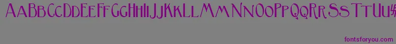 BirminghamSansSerif Font – Purple Fonts on Gray Background