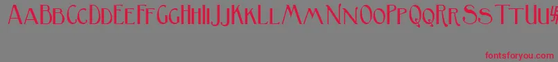 BirminghamSansSerif Font – Red Fonts on Gray Background