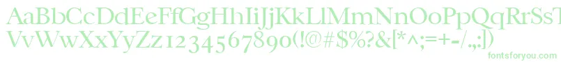 CasablancalhRegular Font – Green Fonts