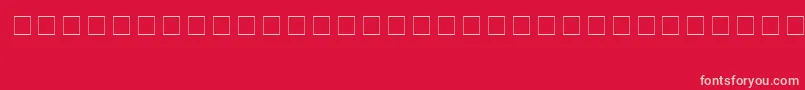AnimalsMedium Font – Pink Fonts on Red Background