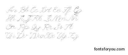 Schriftart Leaguescript