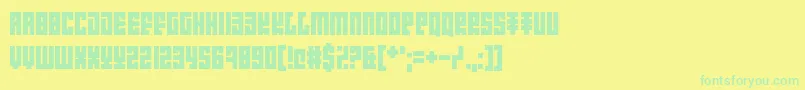 Подробнее о шрифте IntroducingPretentiousness Шрифт IntroducingPretentiousness – зелёные шрифты на жёлтом фоне