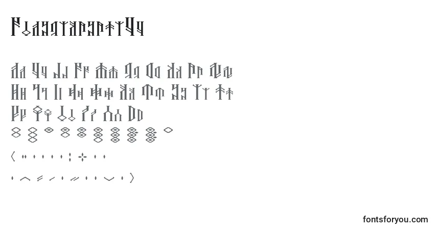 Fuente DwarfspiritsBb - alfabeto, números, caracteres especiales
