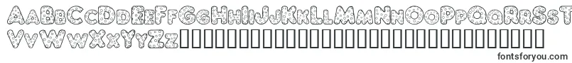 Шрифт ChubbyDotty – шрифты для Corel Draw