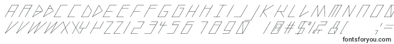 SlantedItalicShiftLight Font – Sans-serif Fonts
