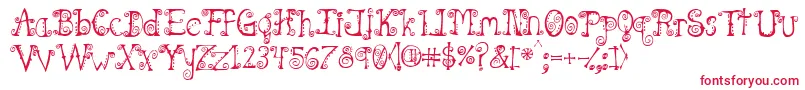 Spahrtyg Font – Red Fonts
