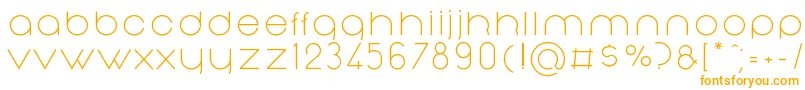 NonchalanceRegular Font – Orange Fonts