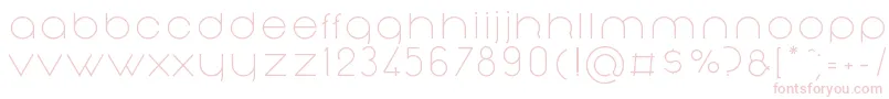 NonchalanceRegular Font – Pink Fonts