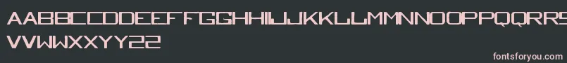 Tequilaheightssobriaborracha Font – Pink Fonts on Black Background