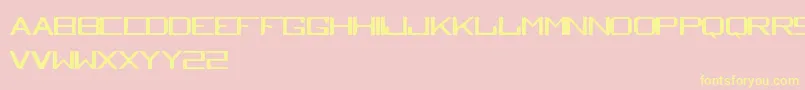 Tequilaheightssobriaborracha Font – Yellow Fonts on Pink Background