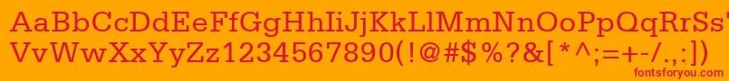 Подробнее о шрифте CentricSsi Шрифт CentricSsi – красные шрифты на оранжевом фоне