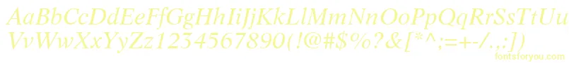 LifeLtItalic Font – Yellow Fonts