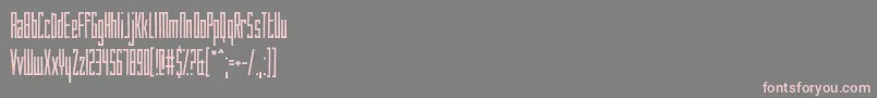 HowAreYouToday Font – Pink Fonts on Gray Background