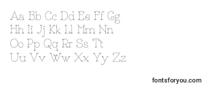 Review of the BouclettesdemoMedium Font