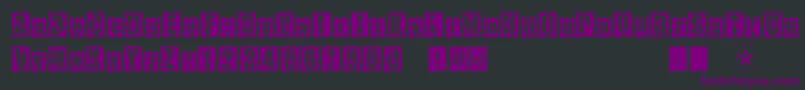 Подробнее о шрифте 1Dimencion Шрифт 1Dimencion – фиолетовые шрифты на чёрном фоне