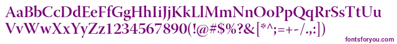 WarnockproSemibolddisp Font – Purple Fonts