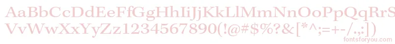 KeplerstdExt Font – Pink Fonts on White Background