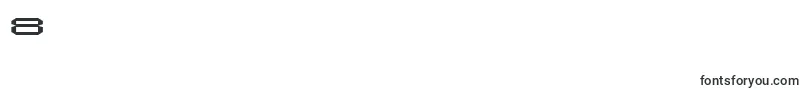 フォントDigeriaNormal – フォント数字8