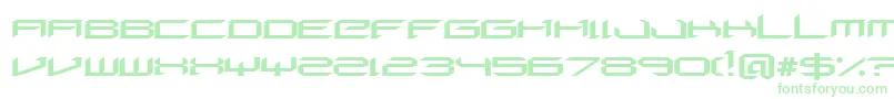 DigeriaNormal Font – Green Fonts on White Background