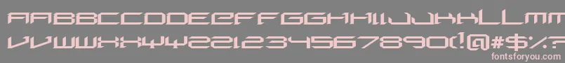 DigeriaNormal Font – Pink Fonts on Gray Background