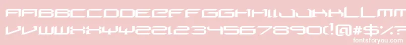 DigeriaNormal Font – White Fonts on Pink Background