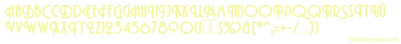 HamanBold Font – Yellow Fonts