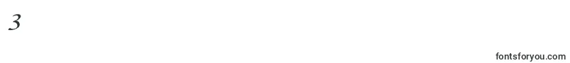 Madameflacon Font – Fonts for Digit 3