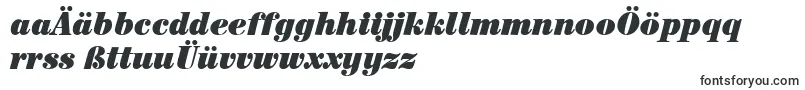 Шрифт ItcCenturyLtUltraCondensedItalic – немецкие шрифты