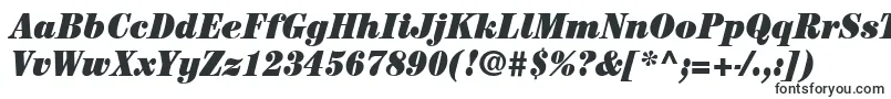 ItcCenturyLtUltraCondensedItalic Font – Brands Fonts