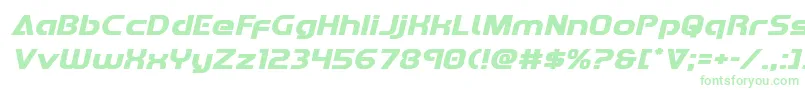 Redlineexpandital Font – Green Fonts