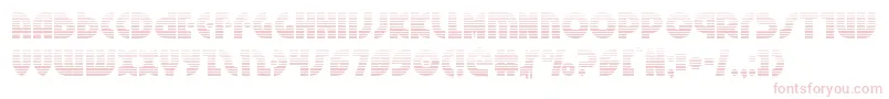 Neuralnomicongrad Font – Pink Fonts on White Background