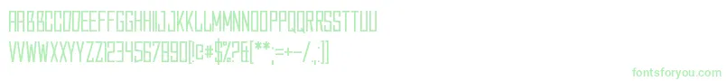 Caperput Font – Green Fonts on White Background