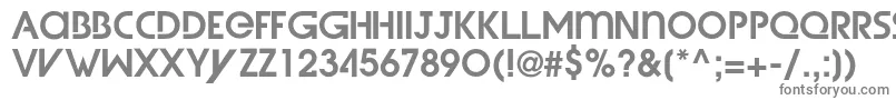 フォントWetDreamzDemi – 白い背景に灰色の文字