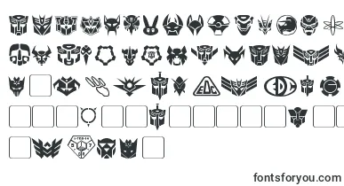  Transdings font