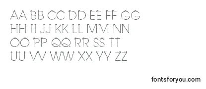 Обзор шрифта Linotypeschachtelhalm