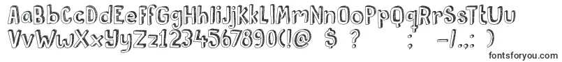 DkPusekatt-Schriftart – Schriften für Mac