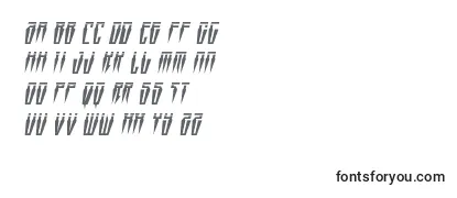 Swordtoothlaserital Font