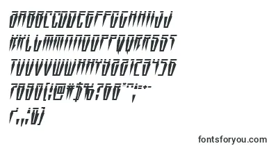  Swordtoothlaserital font