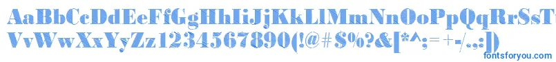 BodonifallingRegular Font – Blue Fonts