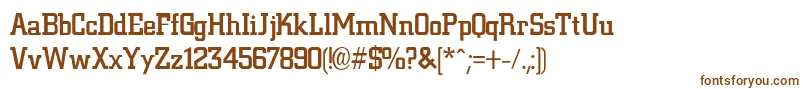 NiteMediumMedium Font – Brown Fonts