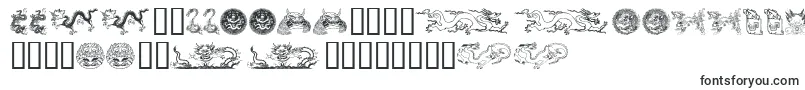 Fonte Dragons – fontes uzbeques
