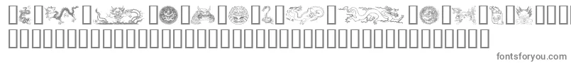 Dragons Font – Gray Fonts